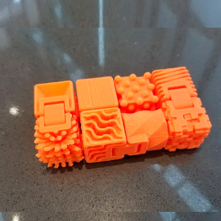 Cubo Sensorial Antiestresse 8 em 1
