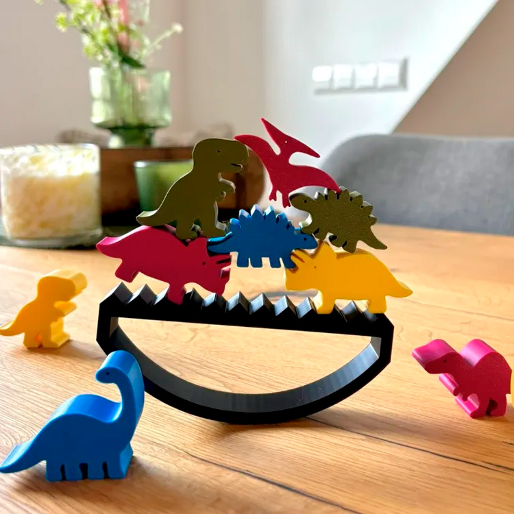 Jogo de Equilíbrio Dinossauros