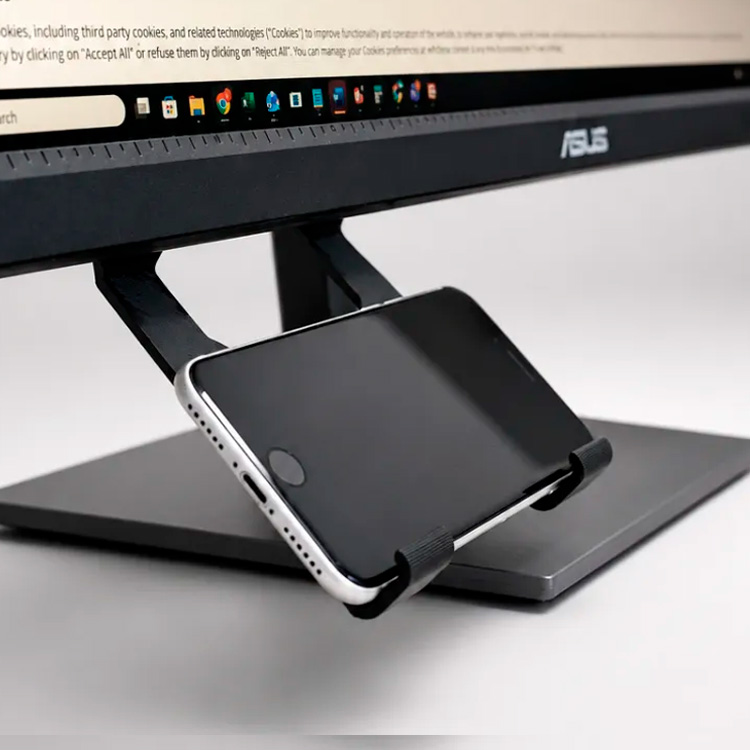 Suporte para Celular Sob Monitor