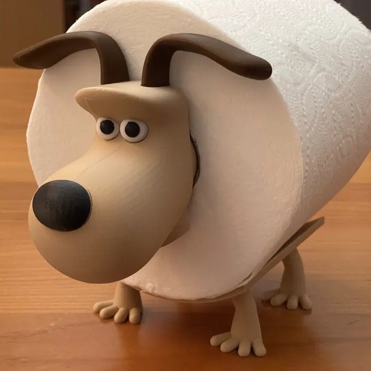Suporte para Papel Higiênico Gromit